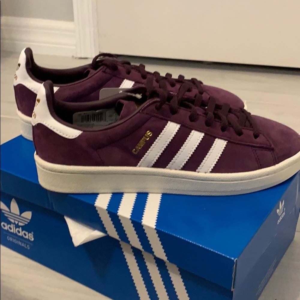 Adidas Campus Sneaker -  Dark Purple -New in Box